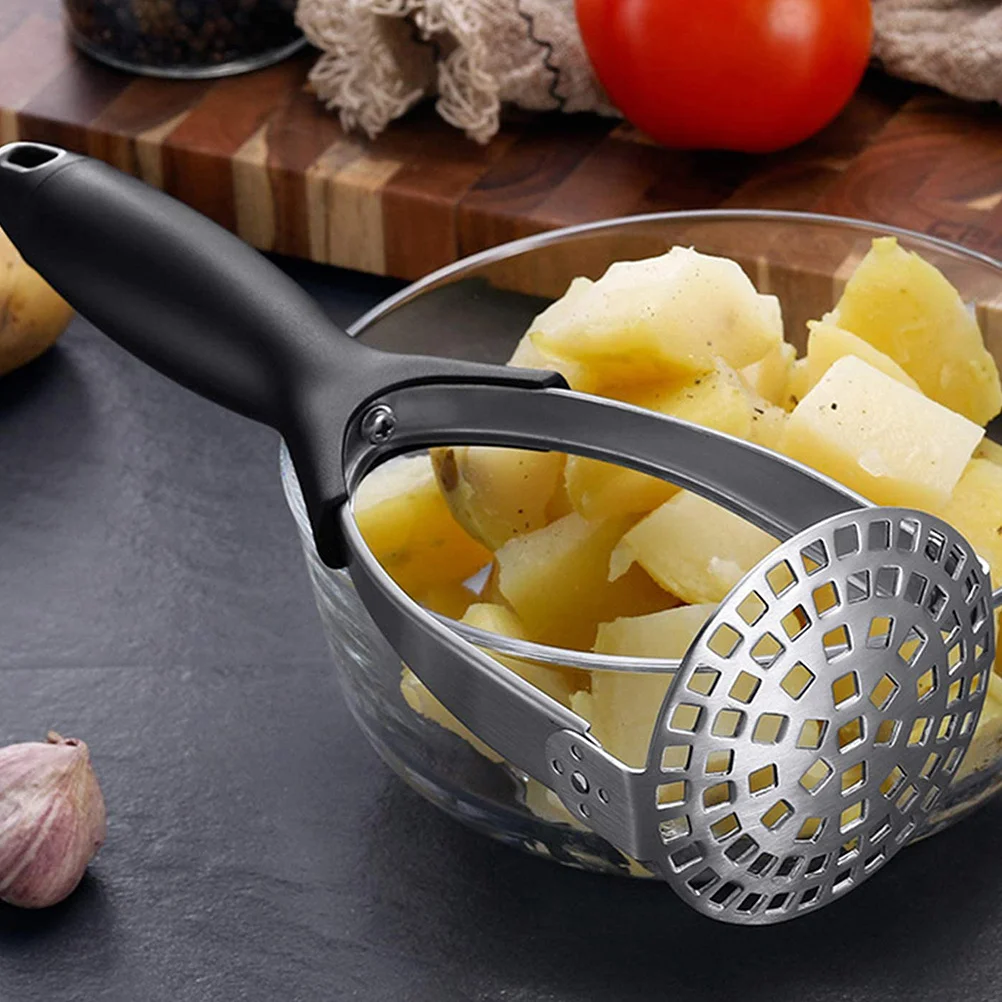 

Stainless Steel Potato Masher Manual Hand Press Crusher For Mashed Potatoes Sweet Potato Pumpkin Avocado Kitchen Tool