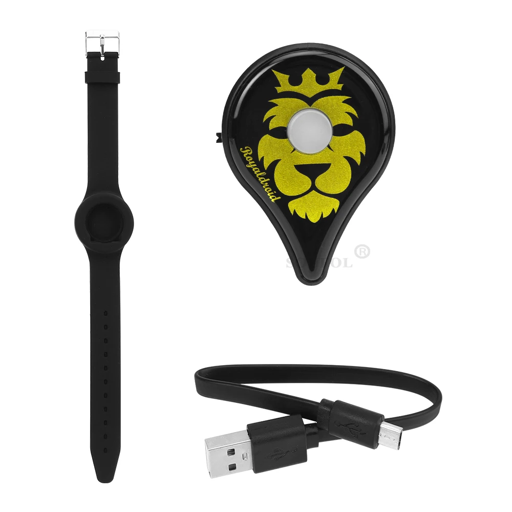 Auto Handleiding Catch USB Oplaadbaar Voor Powermon Go Plus Polsbandje Armband Digitaal Horloge Blue-tooth Band Switch Game Accessoires