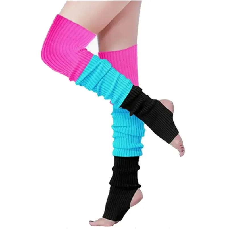 Gaiter Leg Warmers Womens Y2k Accessory Winter Ankle leggings Warm Ladies Wool Slouch Boot Socks Above Knee Over Gift Female