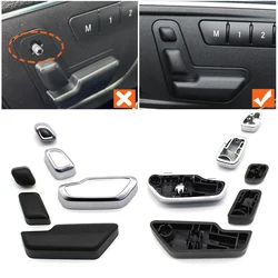 Car Front Seat Backrest Headrest Adjust Switch Button Cover For Benz A B Class CLA GLA SLK SLC CLS W176 W246 W117 W156 W172 W218