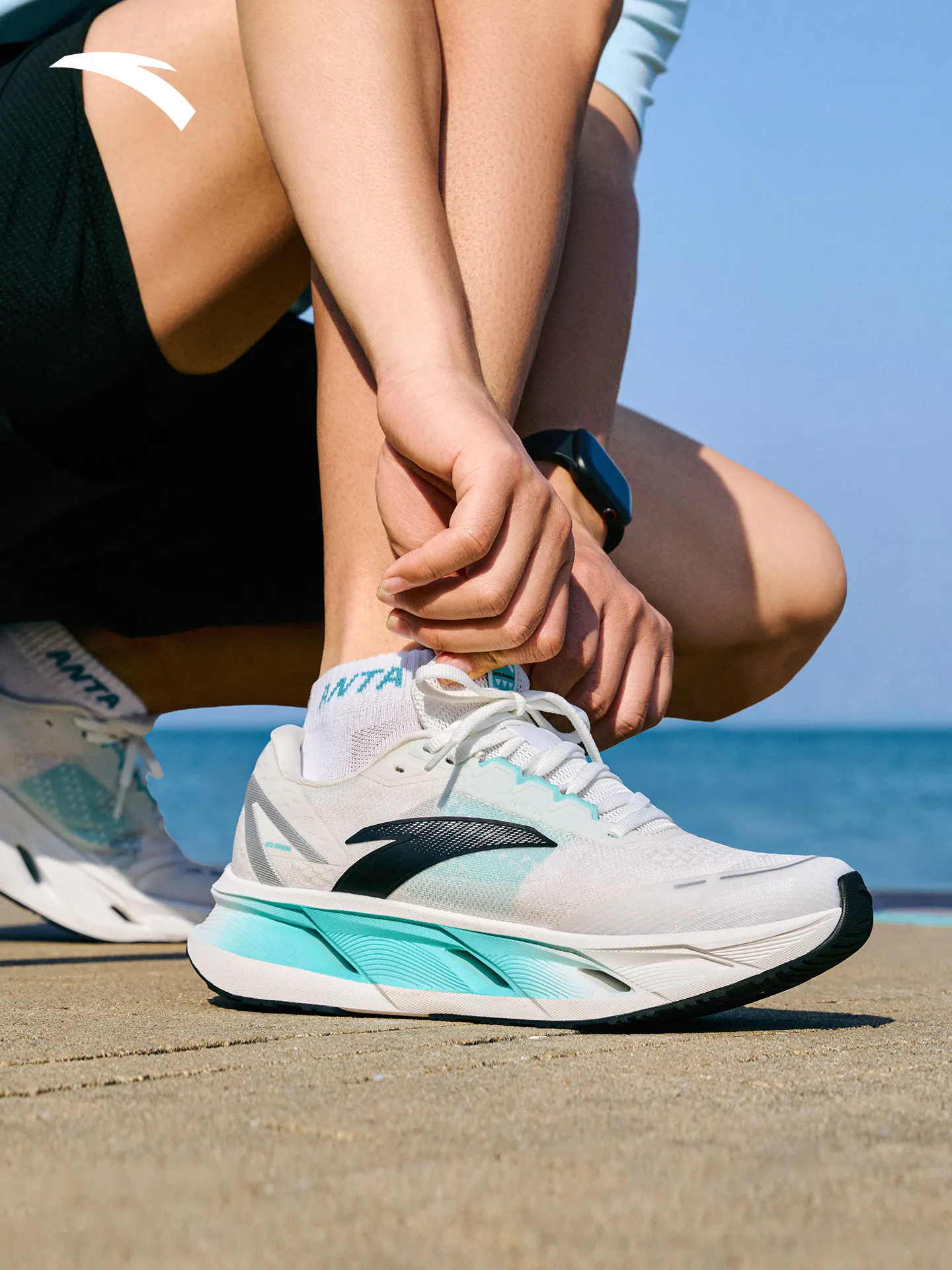ANTA Cushioned and comfortable running shoes for men, new summer 2026 model, jogging shoes