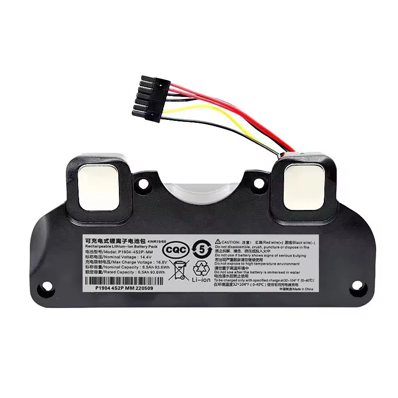 New 14.8V 12800mAh INR18650 MH1-4S2P-300S Robot Battery For Cecotec Conga 5090 5490 6090 Robotic Vacuum Cleaner