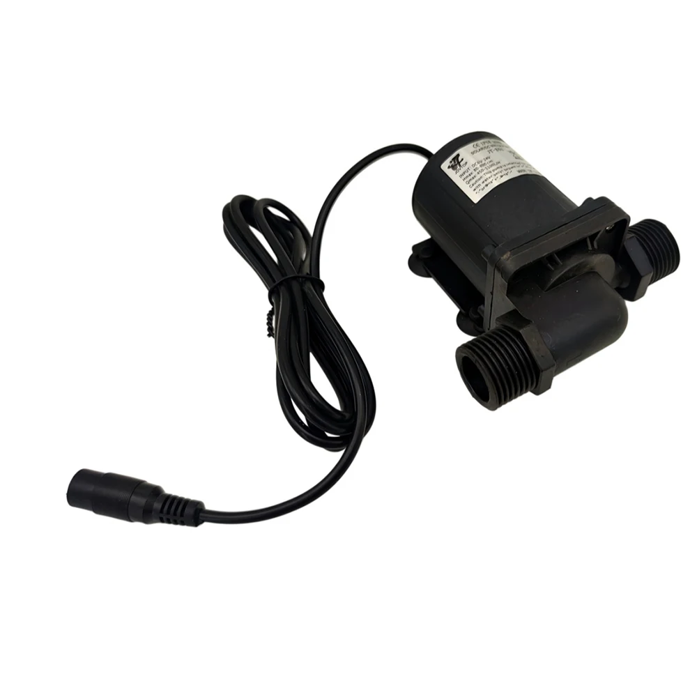 JT-800D Solar Water Heater Booster Pump for Floor Heating Bed Heating and Fish Tank DC 12V/24V Water Submersible Pump