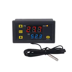 DC12V/24V Digital Temperature Controller Thermostat K Type Thermocouple Sensor W3230