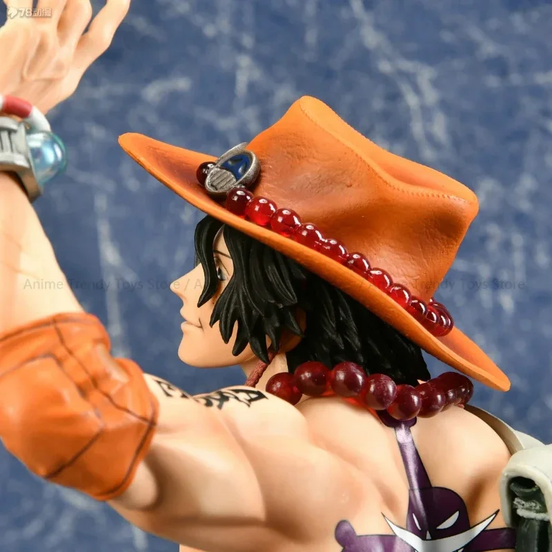 متوفر في المخزون أنيمي قطعة واحدة Portgas D Ace الشكل BWFC العالم الكولوسيوم 10th أراك مرة أخرى موجة Zoukei Ou Action WY