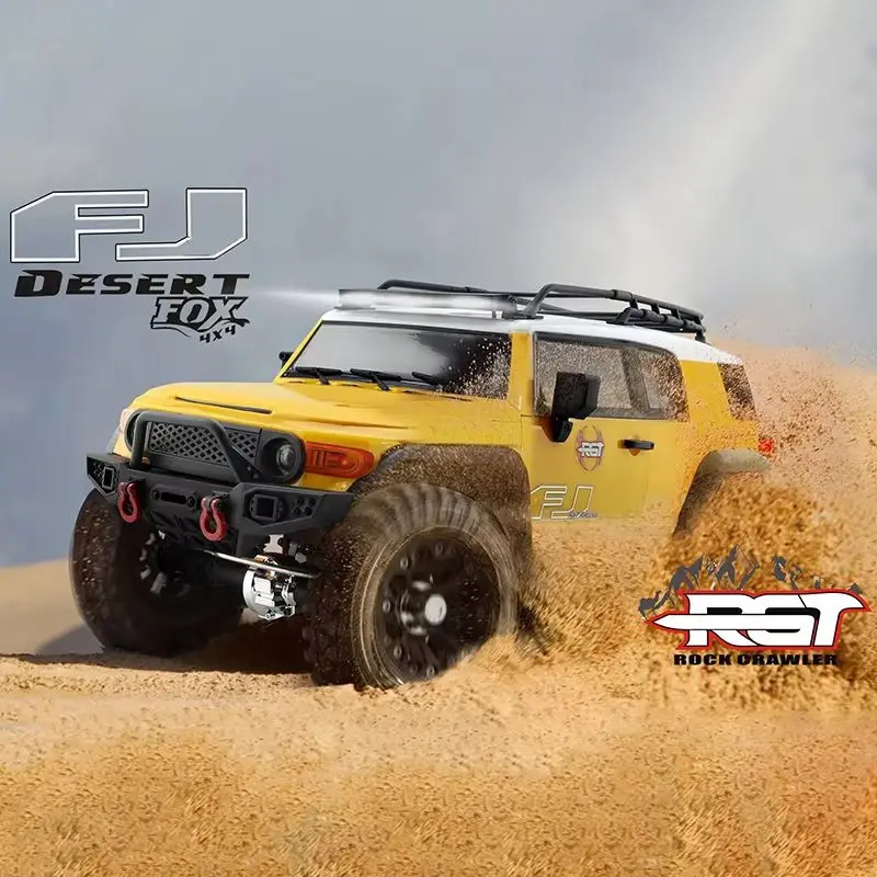 RGT 1/10 Ex86120 4WD 2.4g RC Car Simulation Fj Cool Land Ze  Remote Contro Electric Climbing Off-Road Vehicle Model Boy Toy Gift
