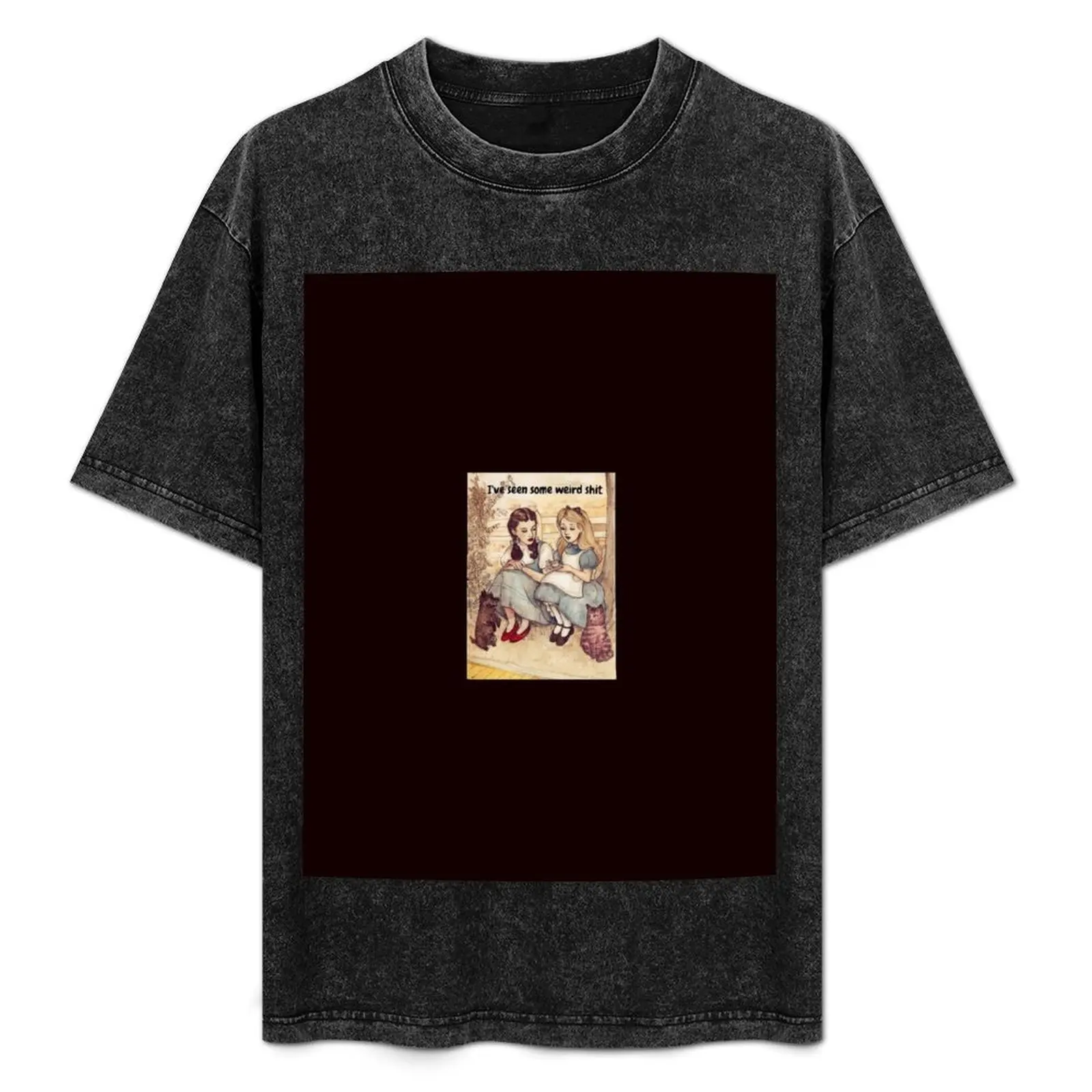 

Alice & Dorothy T-Shirt valentines clothes funny gifts cotton man t-shirts anime tshirt shirts men
