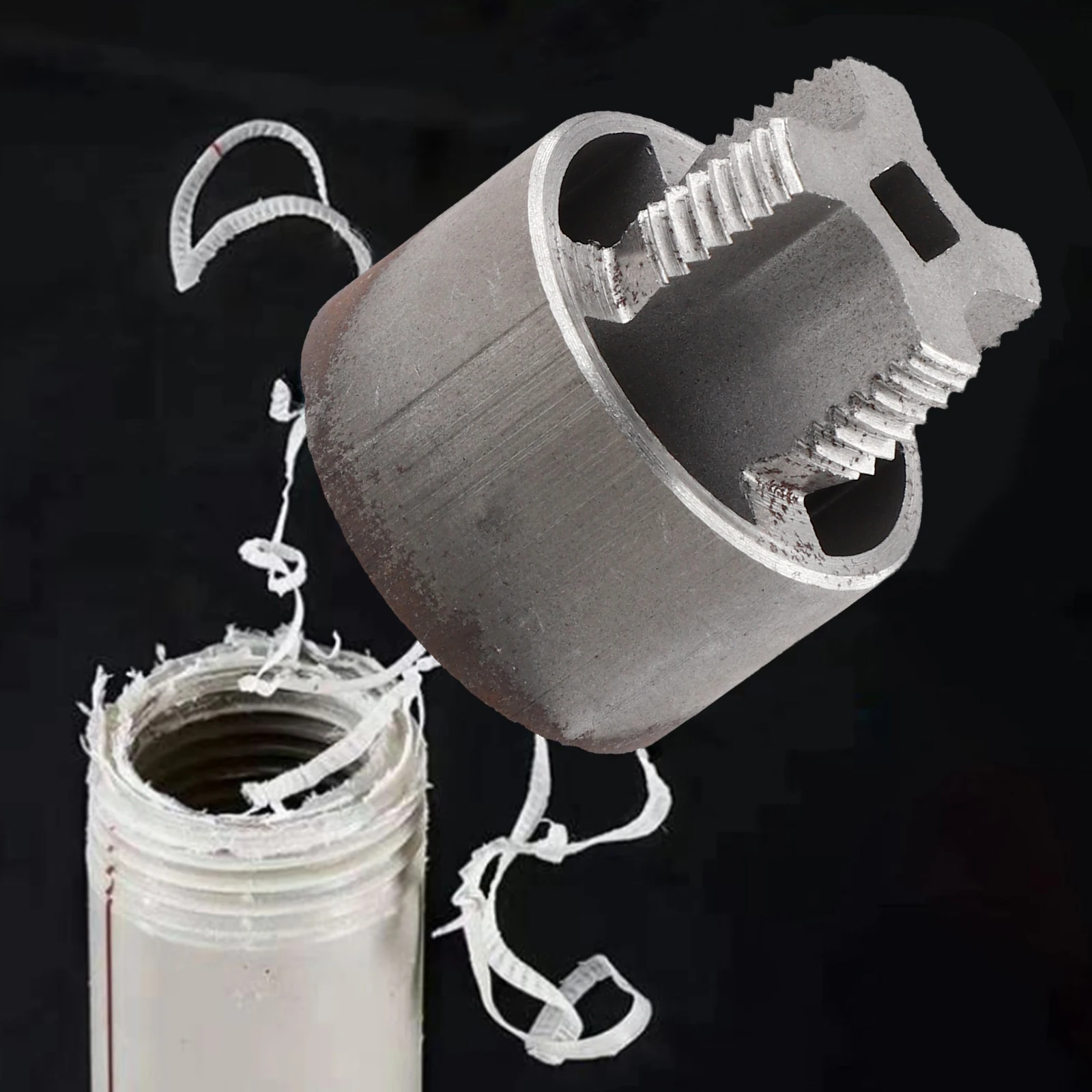 1pc Water Pipe Drill Bit For 1/2inch Or 3/4inch PPR Water Pipe Thread Opener Steel Plumber Water Pipe Drill Bit Power Tools