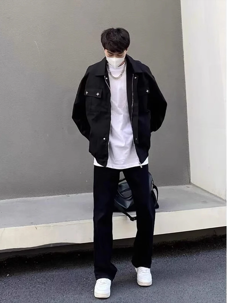 

Мужская бейсбольная куртка American Street Baseball, весенне-осенняя куртка-пилот MA, молодежная куртка в стиле High Street Hiphop, свободный крой