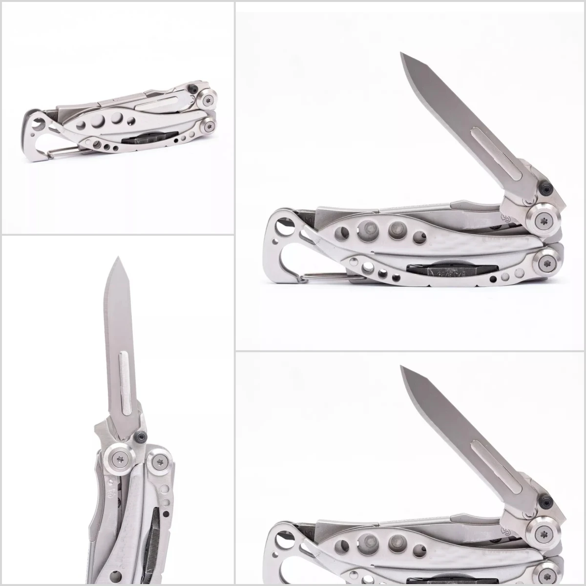 1 pcs Adapter No.60 Surgical Blade Stainless Steel Scalpel Handle with Thumb Grip For Leatherman Skeletool CNC DIY Accessories