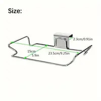 1PCS ferroalloy trash rack, closet Cabinet door trash bag holder, Kitchen accessories, - Image 6