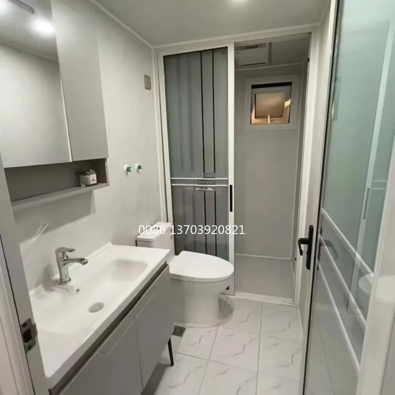 منزل جاهز 40 قدم 20 قدم حاوية منزلية 2 غرفة نوم منزل صغير قابل للطي حاوية قابلة للتوسيع منزل قابل للطي منزل مسبق الصنع #3