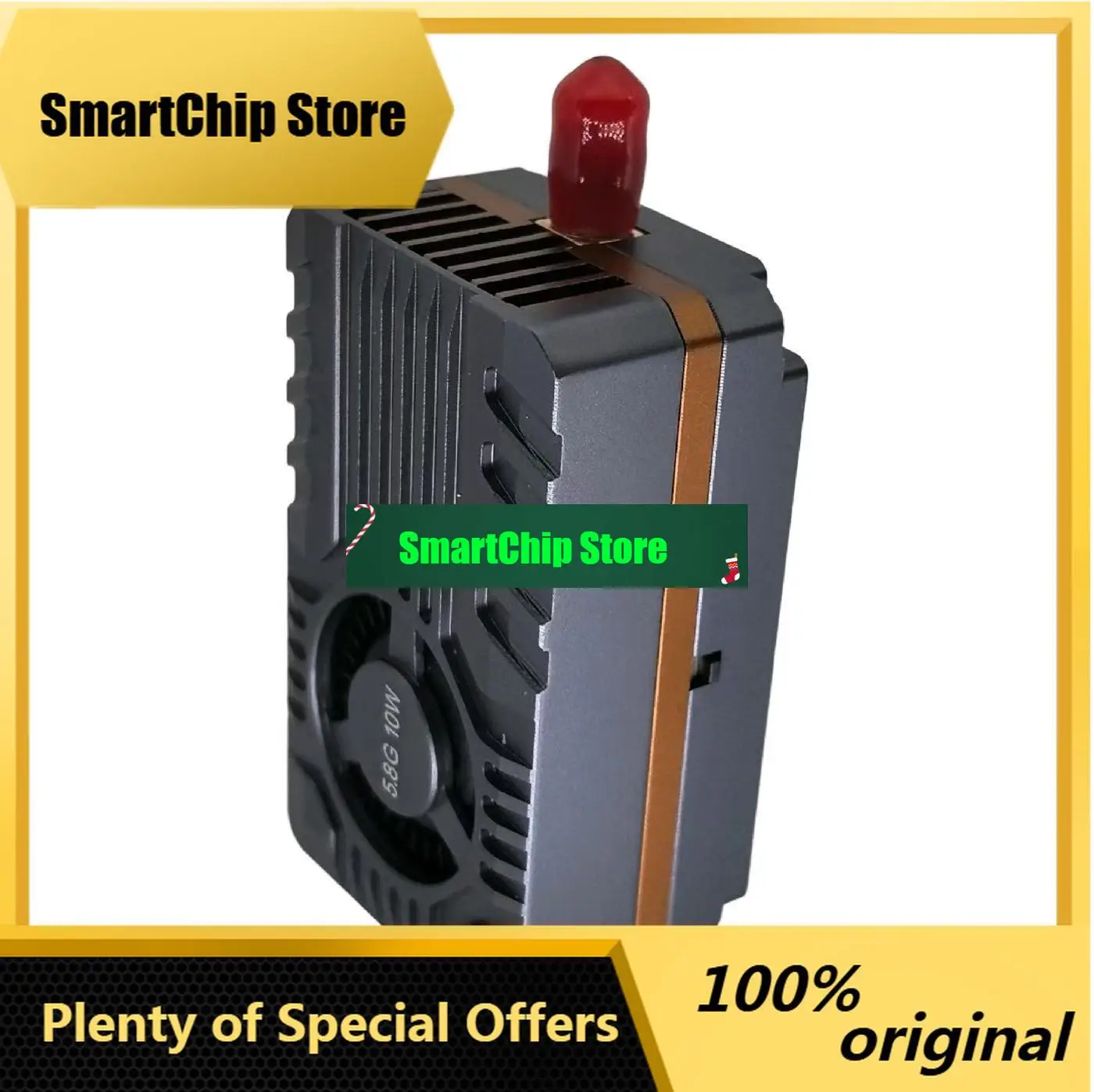 SmCpSK-VTX11 4.9G 5.8G 10W VTX 80CH Wireless Long-distance Transmitter, Support OSD Parameter Adjustment