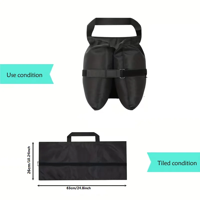 4 Packs of Heavy-Duty Canopy Triple Mesh Weight Bags, Heavy Sandbags for Canopy Legs, Umbrella Advertising Tents, Sunshade Canopy Stabilizers, Windproof Pop-Up Canopy Stabilizers