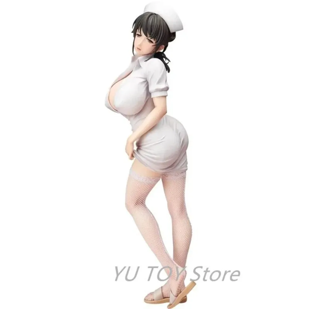 42CM Mami Akabane 1/4 Scale Painted Figure Nurse Skirt Sexy Figurine Toys FREEing 110 Sanfujinka Shikeishuu Byouin Jack