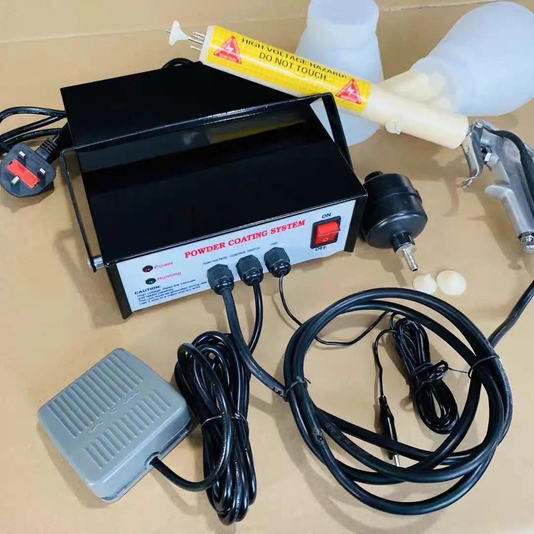 Machine de pulvérisation en plastique PC03-5 réglable portative de 5 vitesses 110V/220V nouvelle version odorà peinture portatif de système de revêtement de poudre