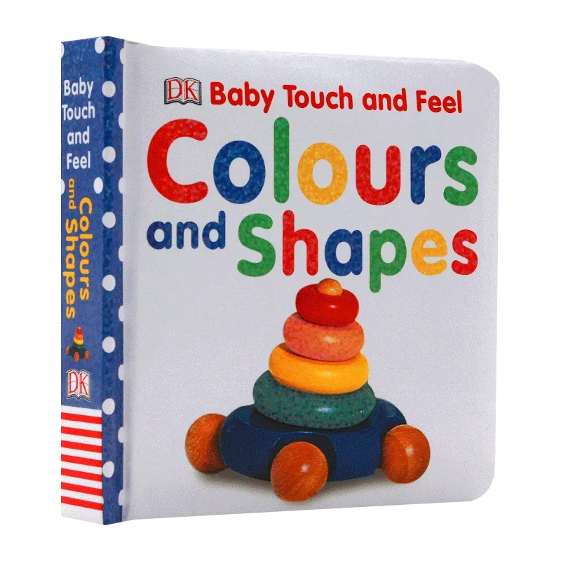 Baby Touch and Feel Colours and Shapes, Baby Children's books aged 1 2 3, English picture book 9781405335393
