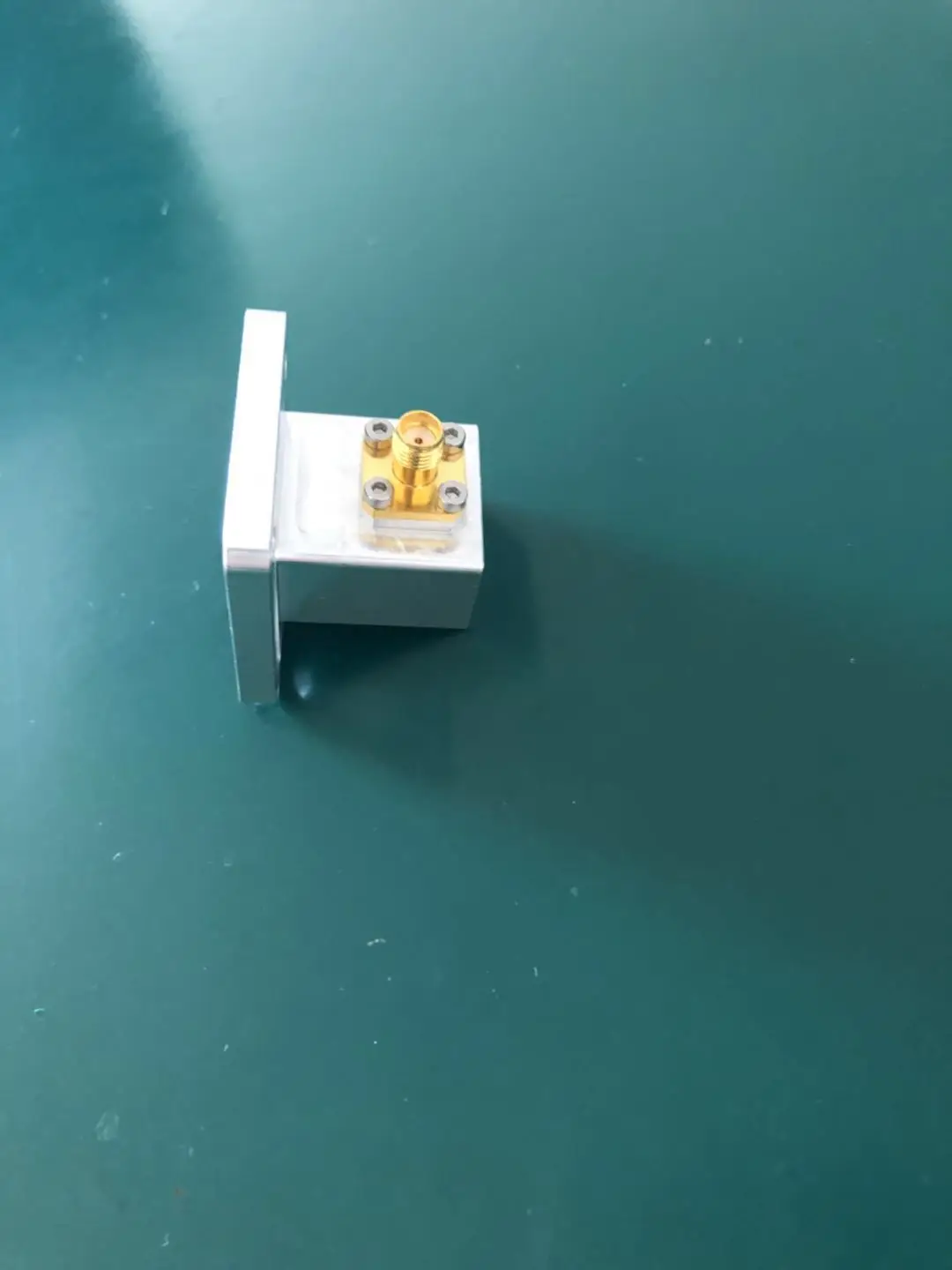 BJ120 (WR75) waveguide to coaxial transition 9.84-15GHz low VSWR 1.2