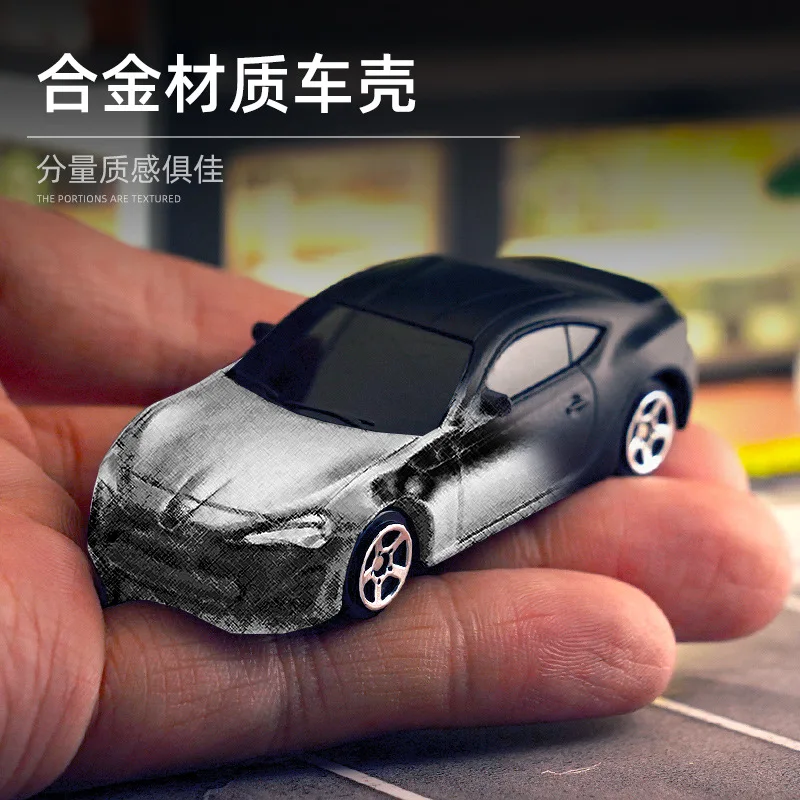 RMZCity 1:64 Matte Black Series Alloy Die-cast Car Model Toys Collectibles Wholesale Audi R8V10 BMW X6 Mercedes Benz C63S