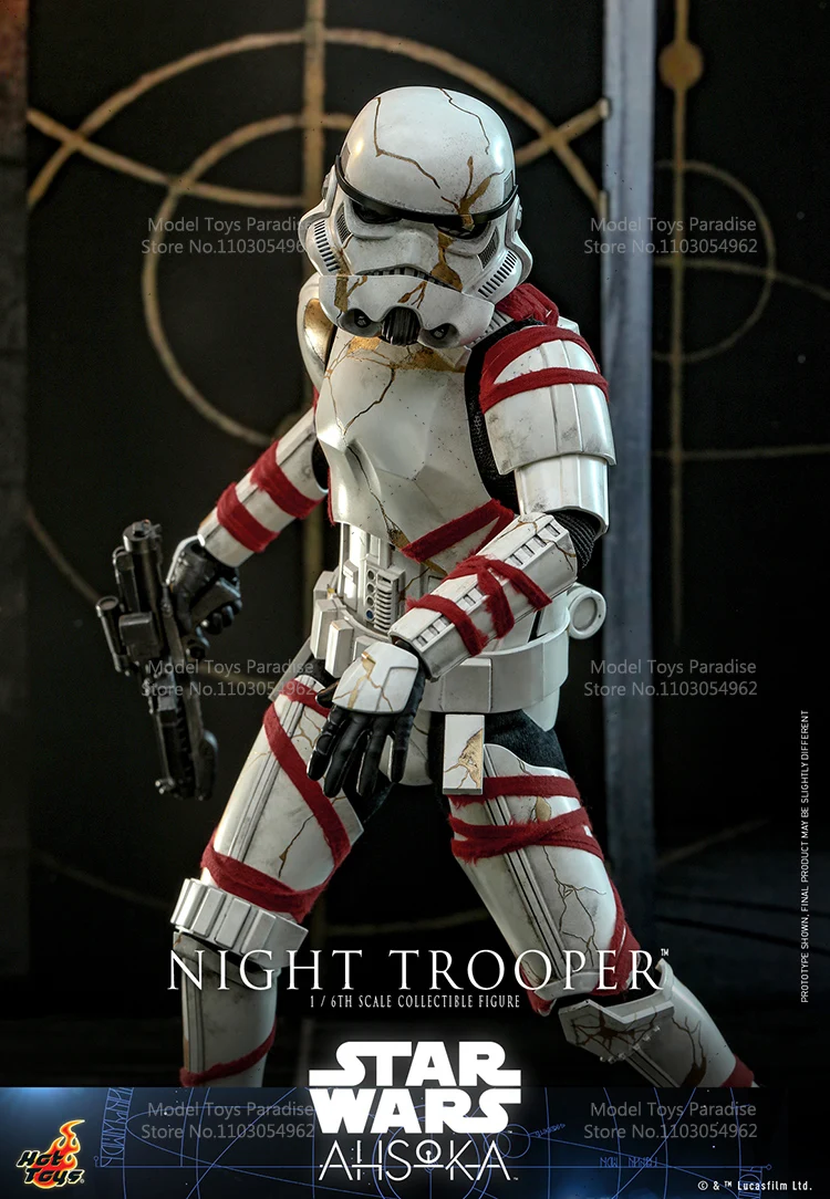 الأصلي HOTTOYS TMS121 1/6 تحصيل اللعب ليلة جندي حرب النجوم Ahsoka الجندي 12 ''مجموعة كاملة عمل نموذج لجسم Fams الهدايا