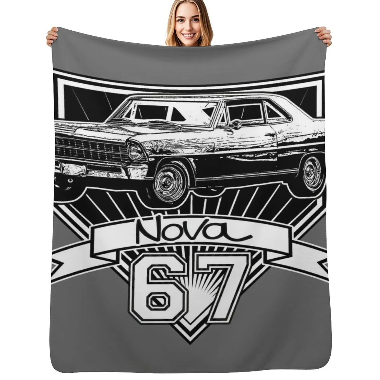 1967 Nova Throw Blanket Luxury St Kid'S Extra Large Throw Blankets For Sofas Beautifuls Thermals For Travel Blankets