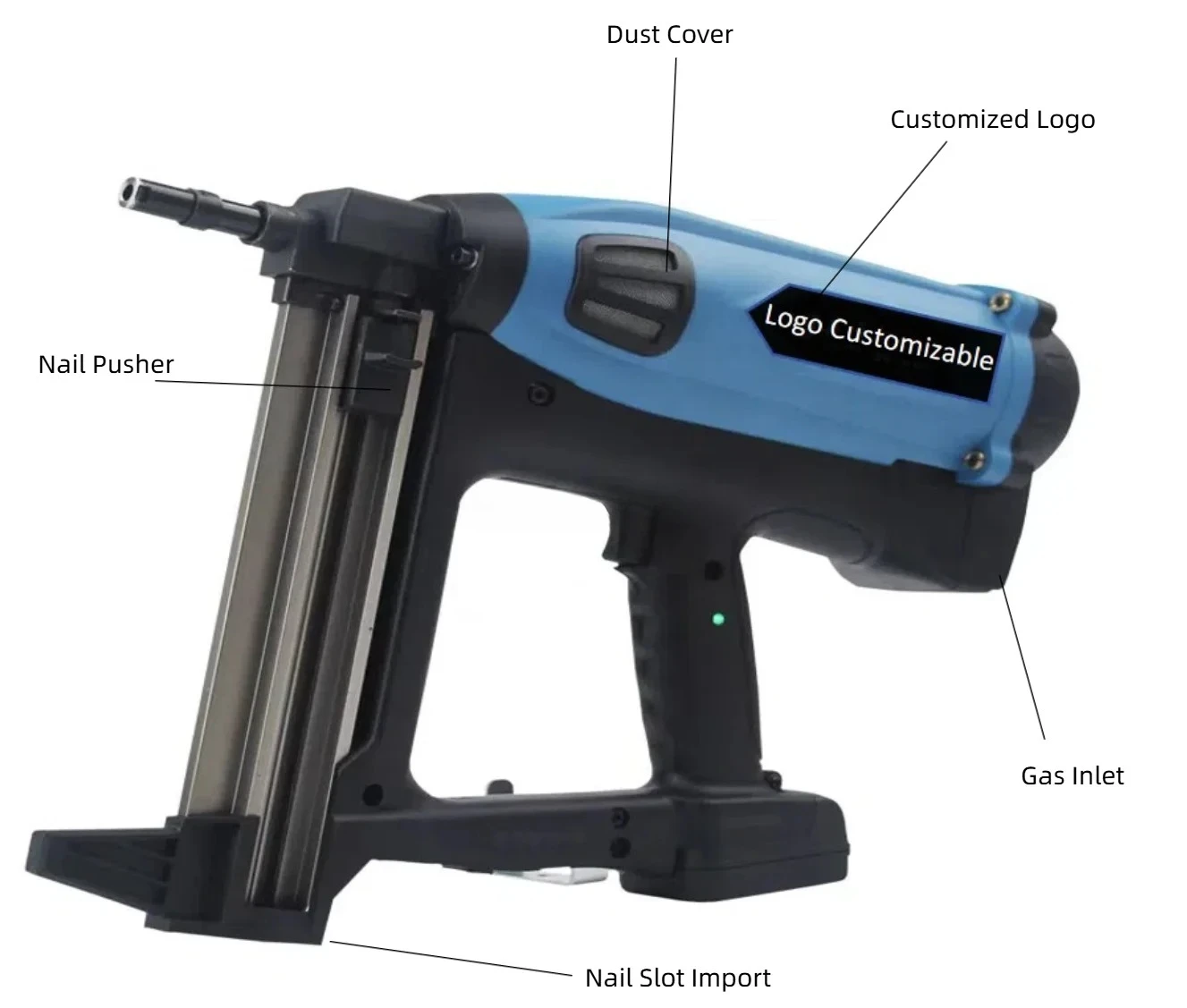 

2025Multi Functional Gas Concrete Nail Gun Gas Concrete Nail Tool Gas Concrete Nailer