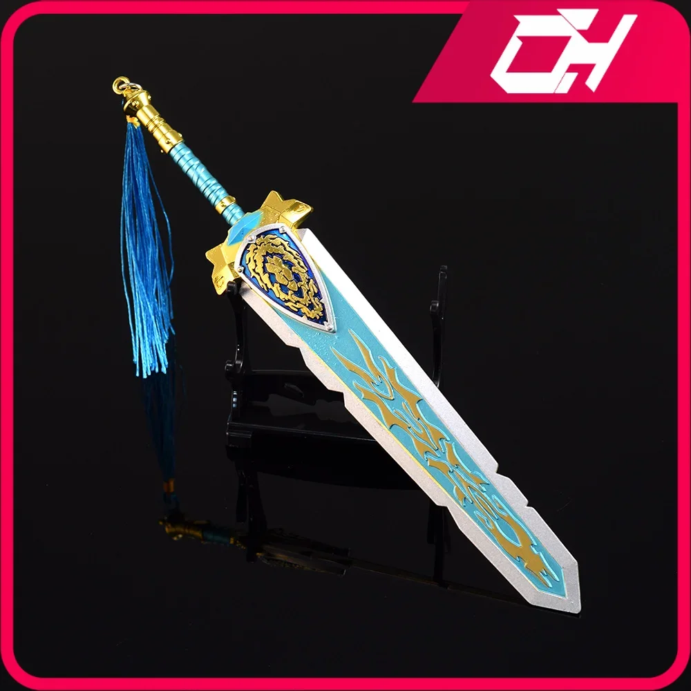 21cm grande marechal claymore world of warcraft arma samurai espada jogo periférico espada de metal arma modelo presentes brinquedos meninos