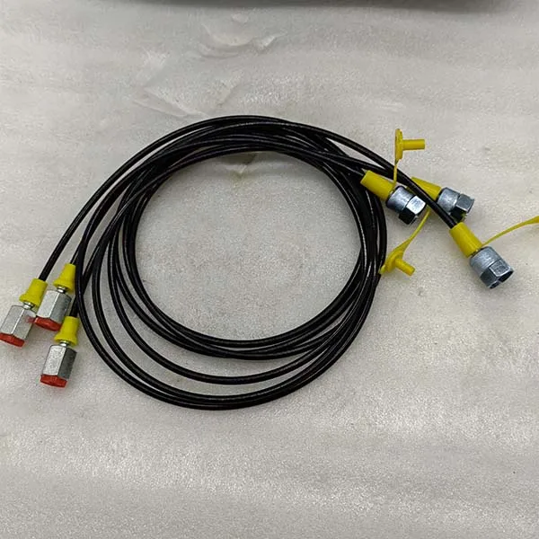Construction Machinery Test Coupling Kit with 3 Test Hoses 3 Gauges  24 Couplings Connectors Pressure Gauge Kit for Excavator