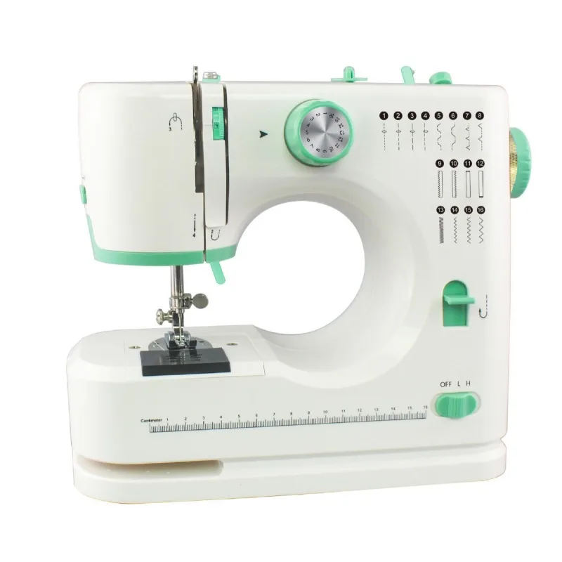 FHSM‑520A Electric Sewing Machine Double Needle Double Thread 16 Stitch Household Multifunctional Overlock Edge Locking Machine