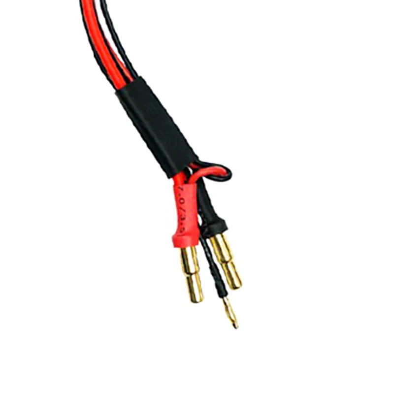 New 1/2 Pcs XT60 Female Charging Cable for 2s Lipo Battery Car with 4mm/ 5mm Gold Connector Plug Adapter 14awg 20cm
