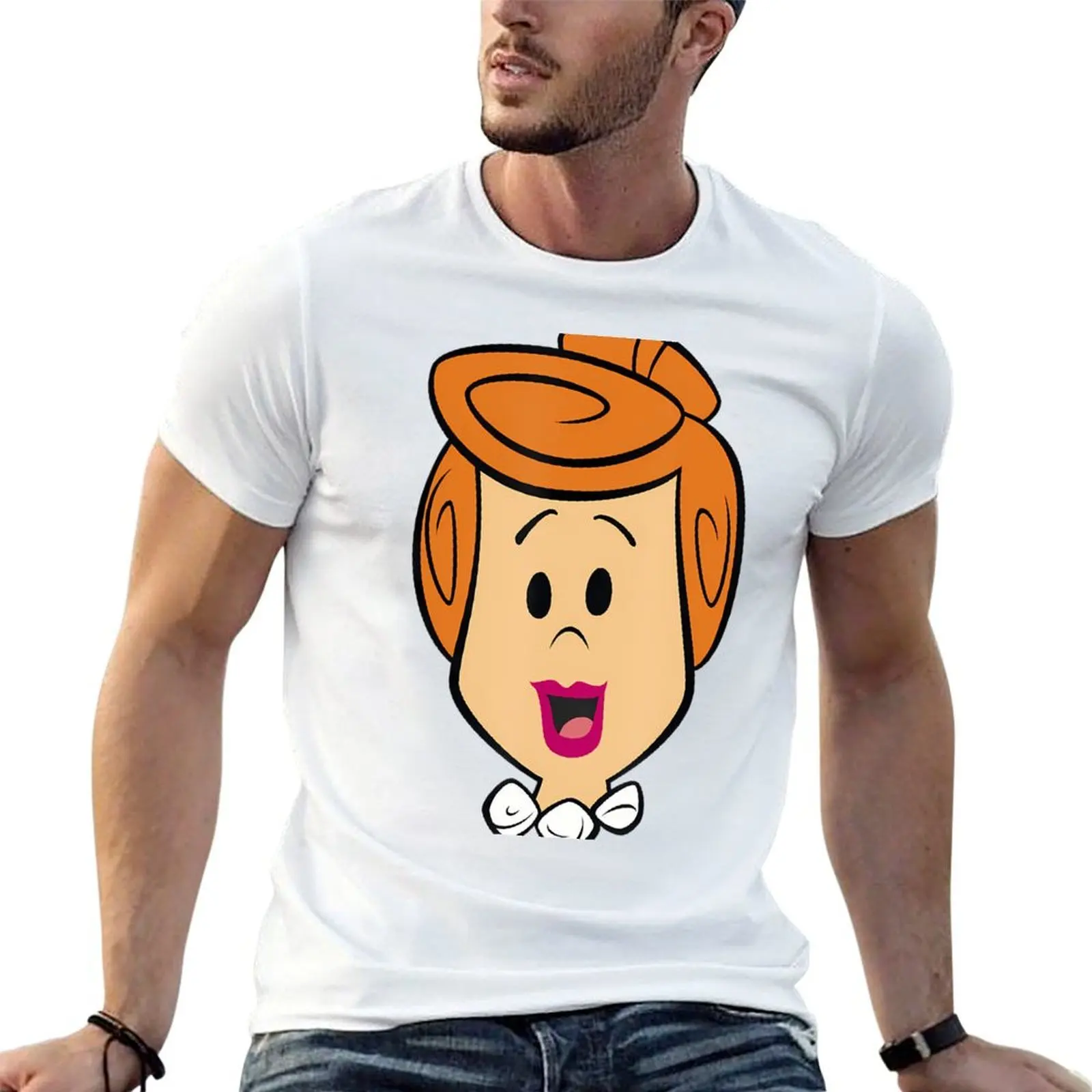Vintage Movie - Vintage Animated Sitcom T-Shirt graphic t shirt vintage graphic shirts Men's cotton t-shirt