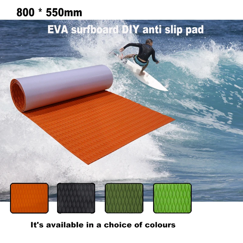 

800 * 550 mm EVA material anti slip self-adhesive artificial sea deck ship floor mat yacht, boat, RV, car floor a