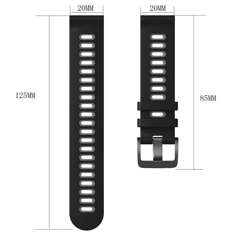 For Haylou RS4 Plus Silicone Strap 20/22mm Band For Haylou Solar Plus RT3/RT2 LS10/RS3 LS04/RT LS05S/LS02 Smart Watch Bracelet