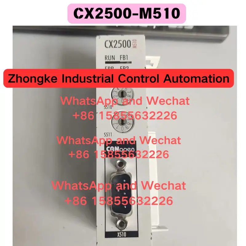 Used OEM disassembled parts CX2500-M510 extension module Functional test OK Fast Shipping