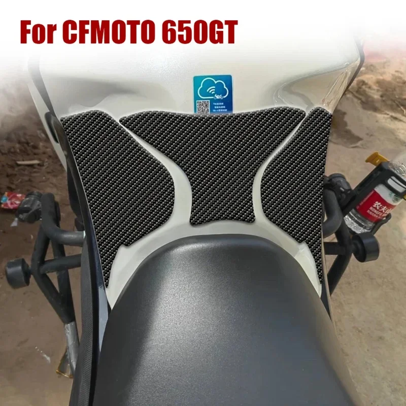 

For CFMOTO 650GT Motorcycle Stickers Non-Slip Side Sticker Accessories Side Fuel Tank Protector Pad