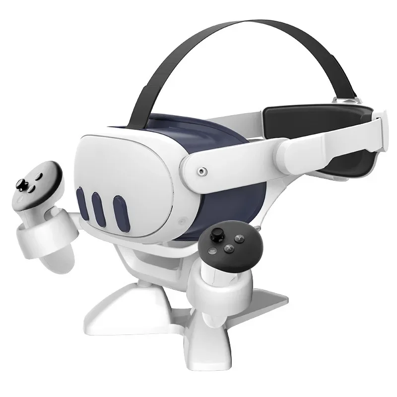 For Meta Quest 3 Thickened ABS Storage Stand VR Glasses Accessories Stores VR Glasses and Control Handle