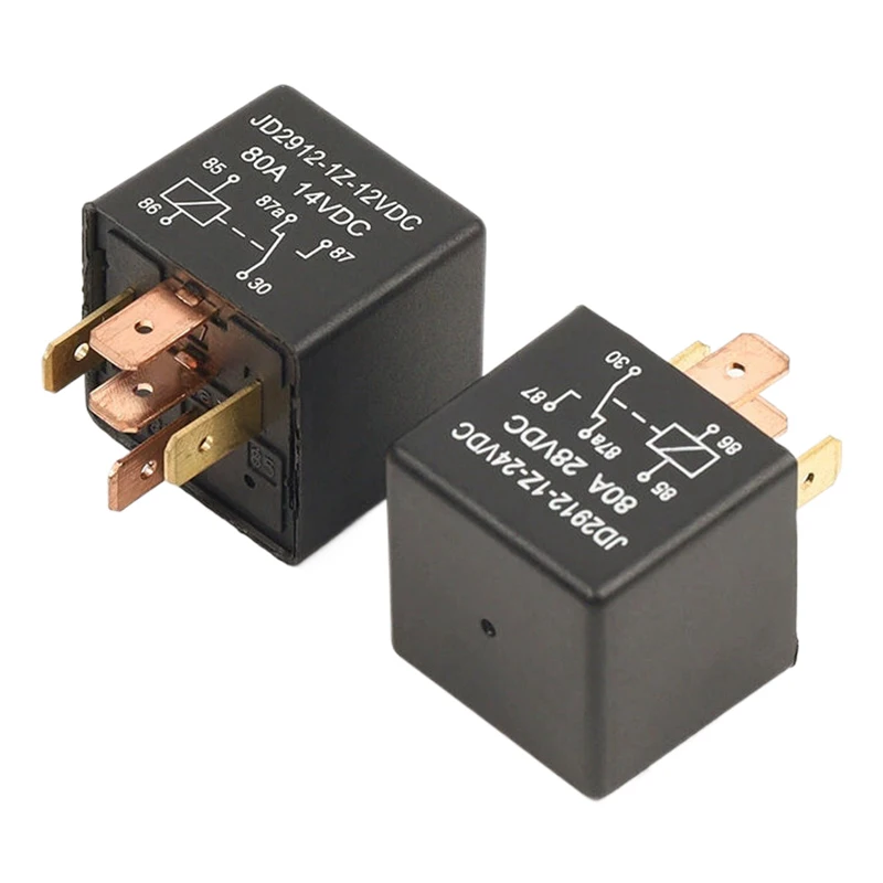 

1pcs Automotive Relay 80A 12v 4 Pin Larger Current Car Relay With Mounting Hole