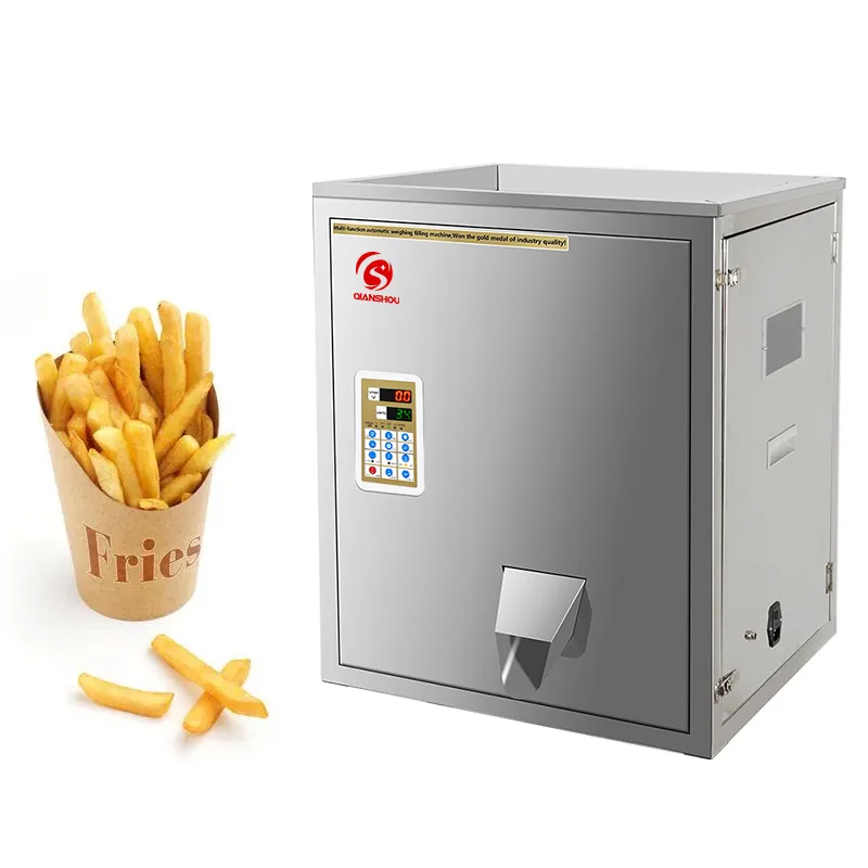 

French Fries Vending Machine Semi Automatic Counting French Fries Packaging Machine Sachet Granule Filling Machine