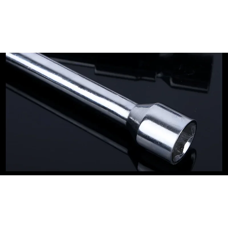 Car Repair Tyre Nut Socket Folding Cross Wrench Spanner Hand Tool Car Repair Wheel Remover Mounting 17 19 21 23mm Hex Socket