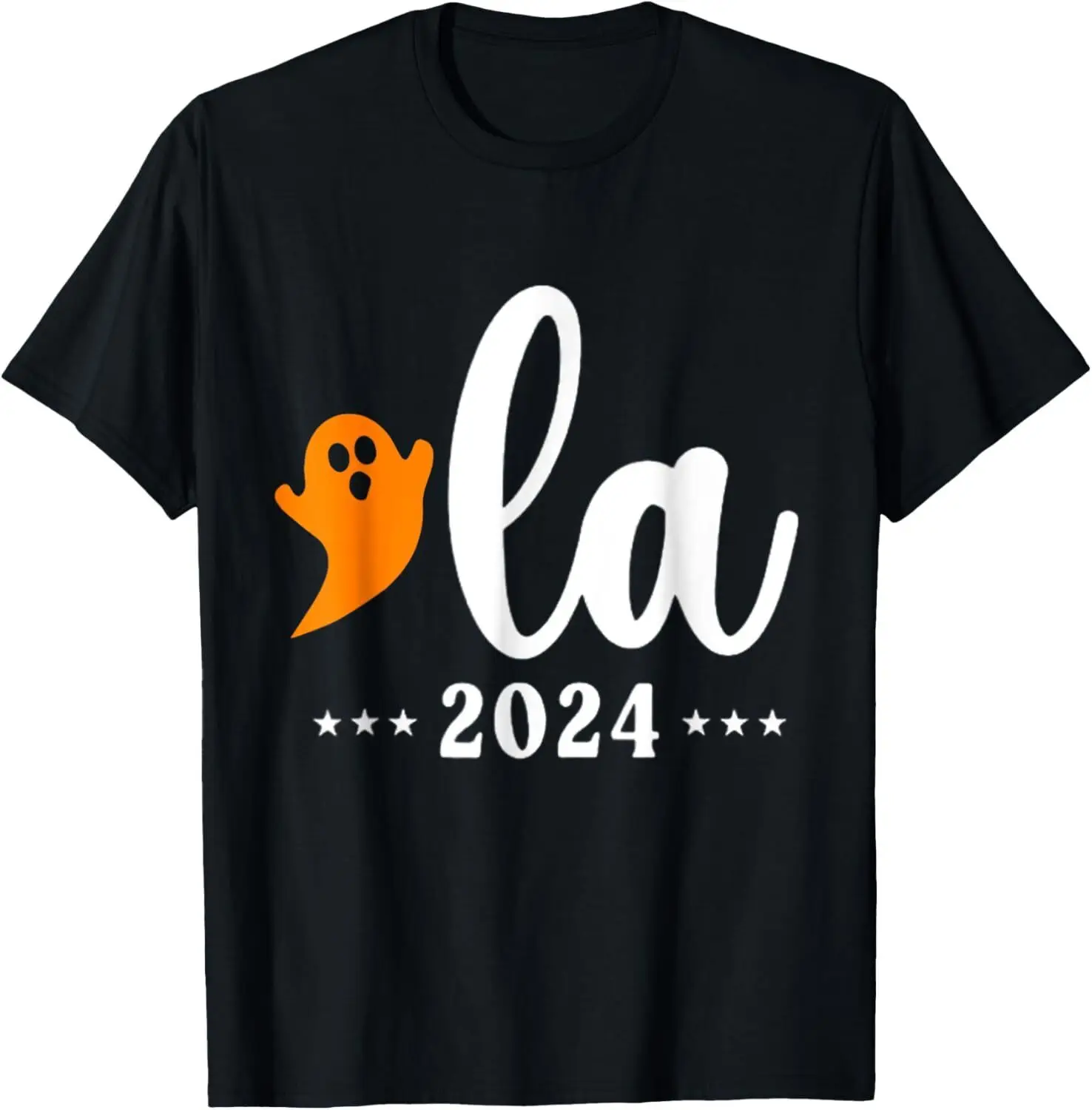 Comma La Funny Kamala Harris Halloween Pumpkin T-Shirt