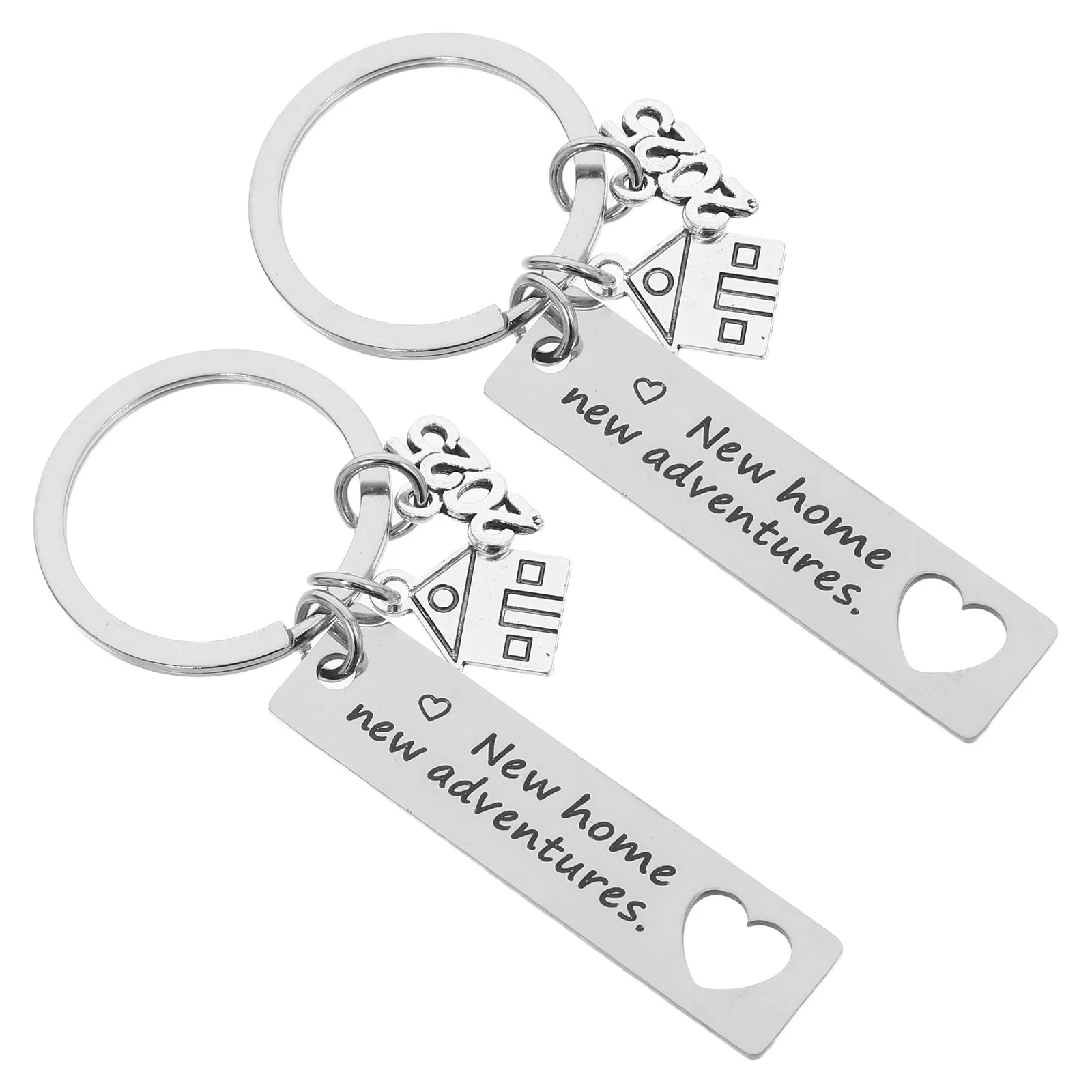 

2pcs Housewarming Stainless Realtor New Decoration Home Presents for Couple Housewarming Presents Apartment Buyers