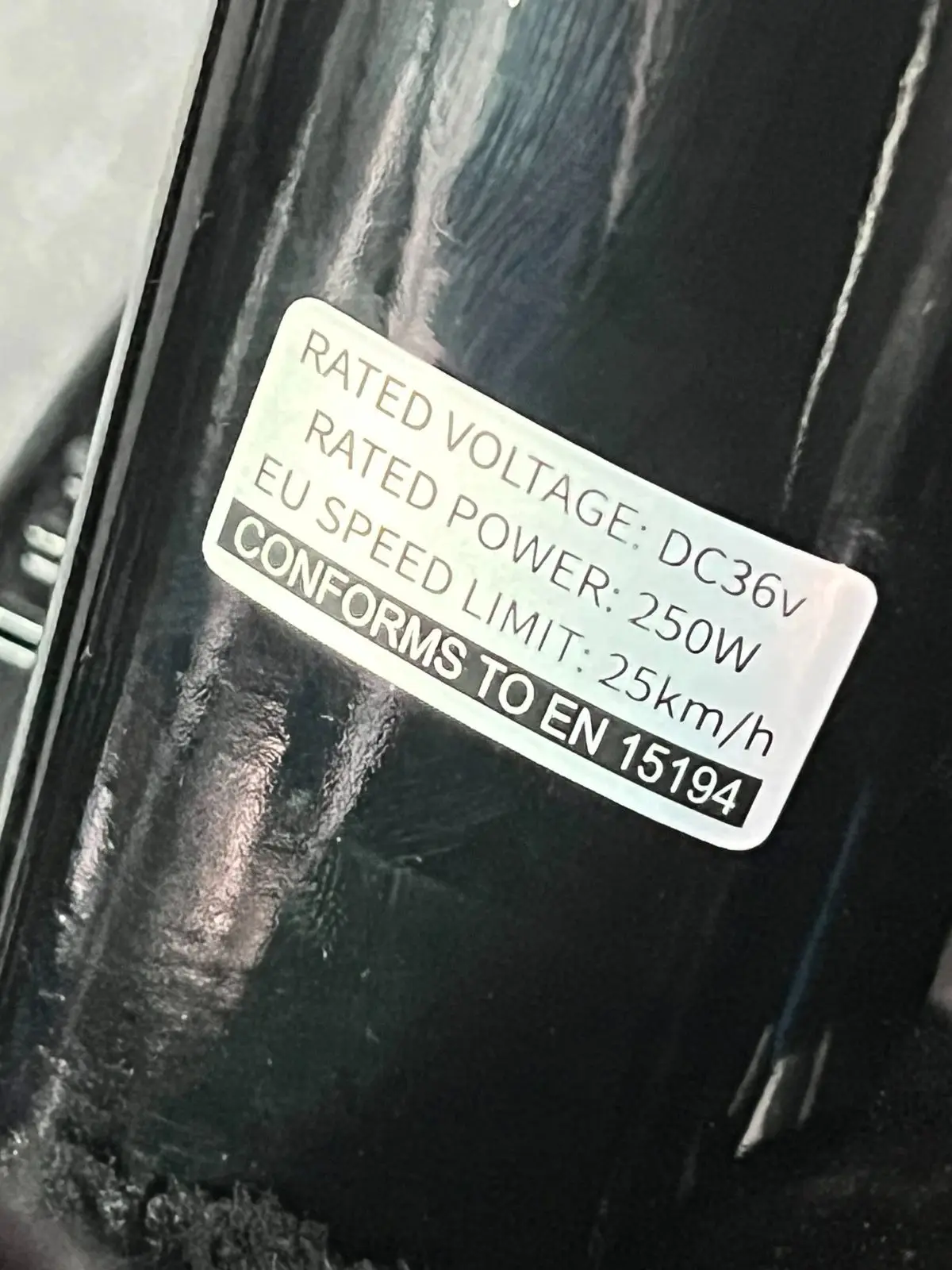 AliExpress NONE ebike Sticker, 36V 250W sticker 48V legal Label, Compatible for Bafang Tongsheng and Other Brand Conversion Kit ebike sticker