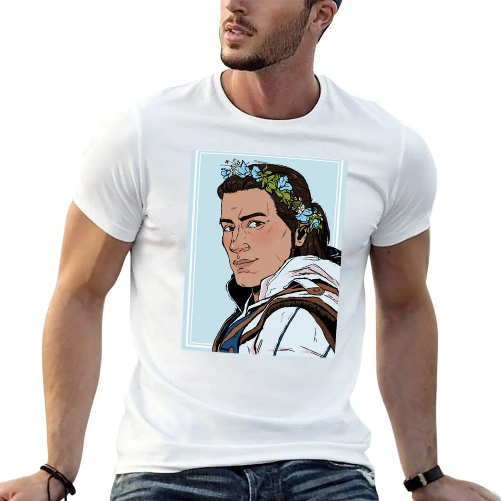 Connor Kenway T-Shirt korean fashion topping Men's t-shirts