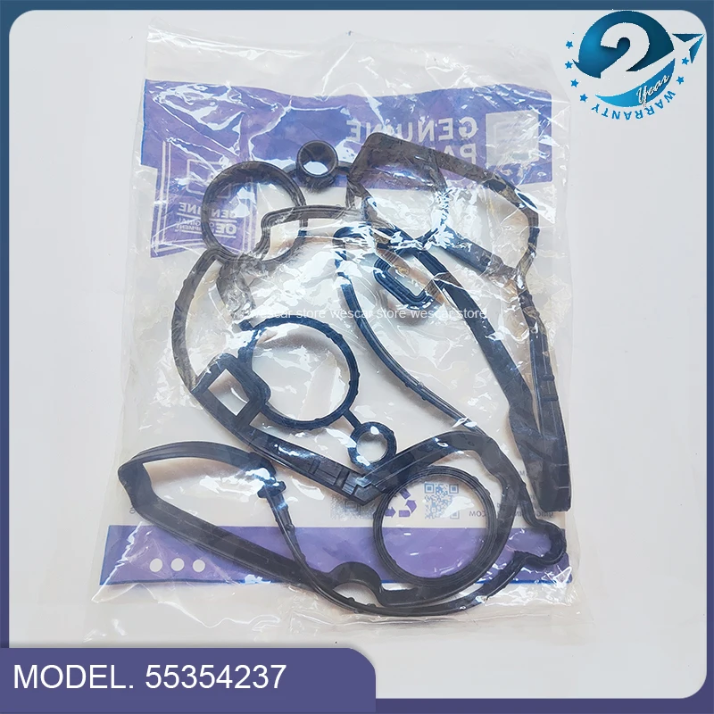 OEM 55354237 Engine Valve Cover Gasket For Chevrolet Aveo Cruze Sonic 1.8L Opel Astra Insignia Corsa Vectra Pontiac G3 Vauxhall