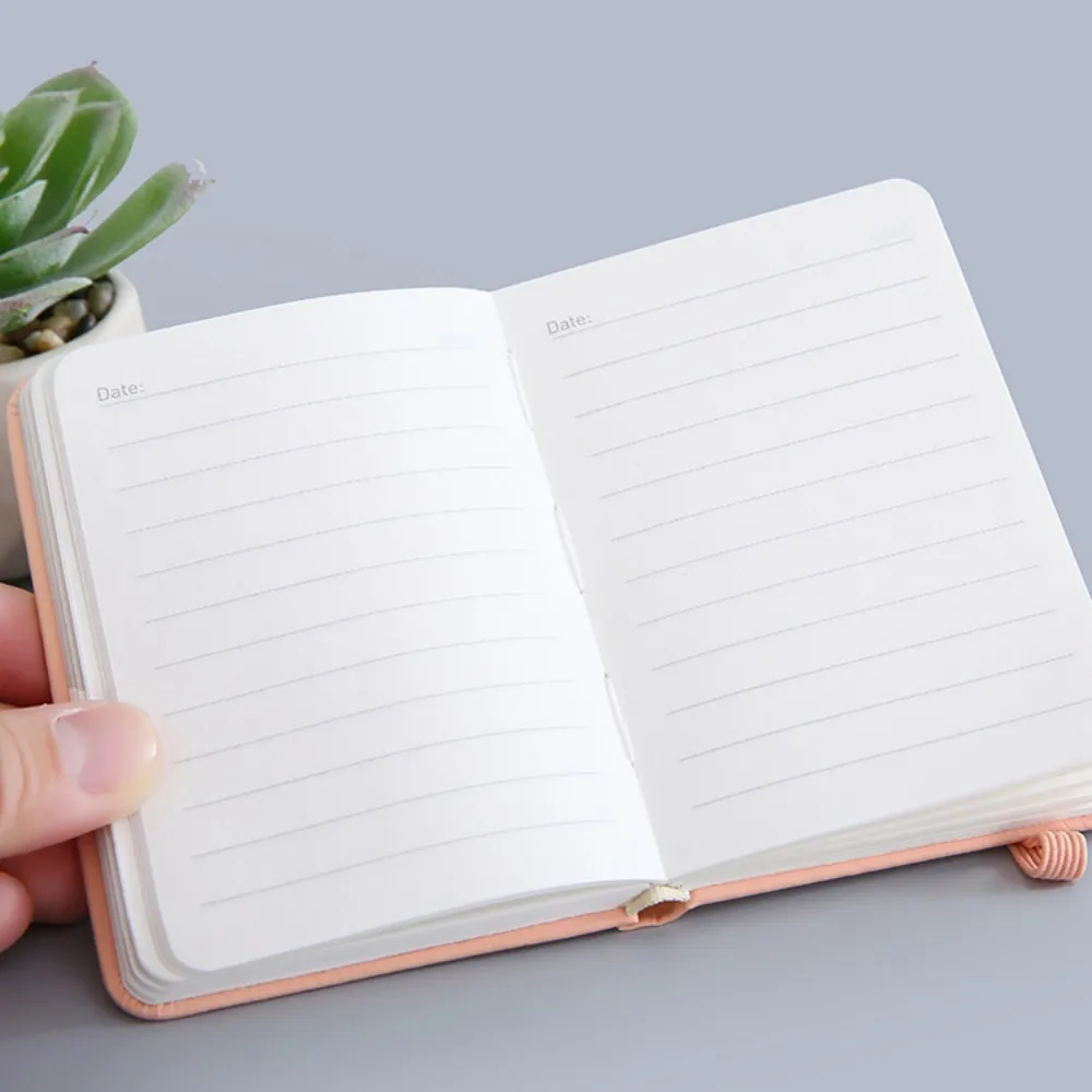 12style A7 Mini Notebook Portable Pocket Notepad Memo Diary Planner Agenda Organizer Sketchbook Office School Stationery100Sheet