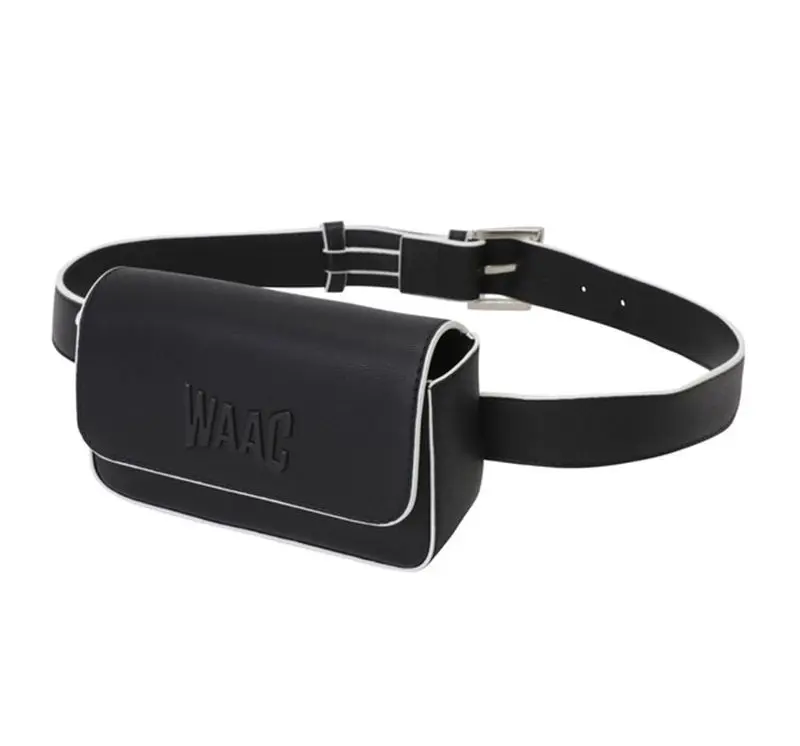 Tas golf fanny pack wanita, fashion serbaguna, sabuk olahraga, tas pinggang kasual untuk luar ruangan, tempat koin dan handphone