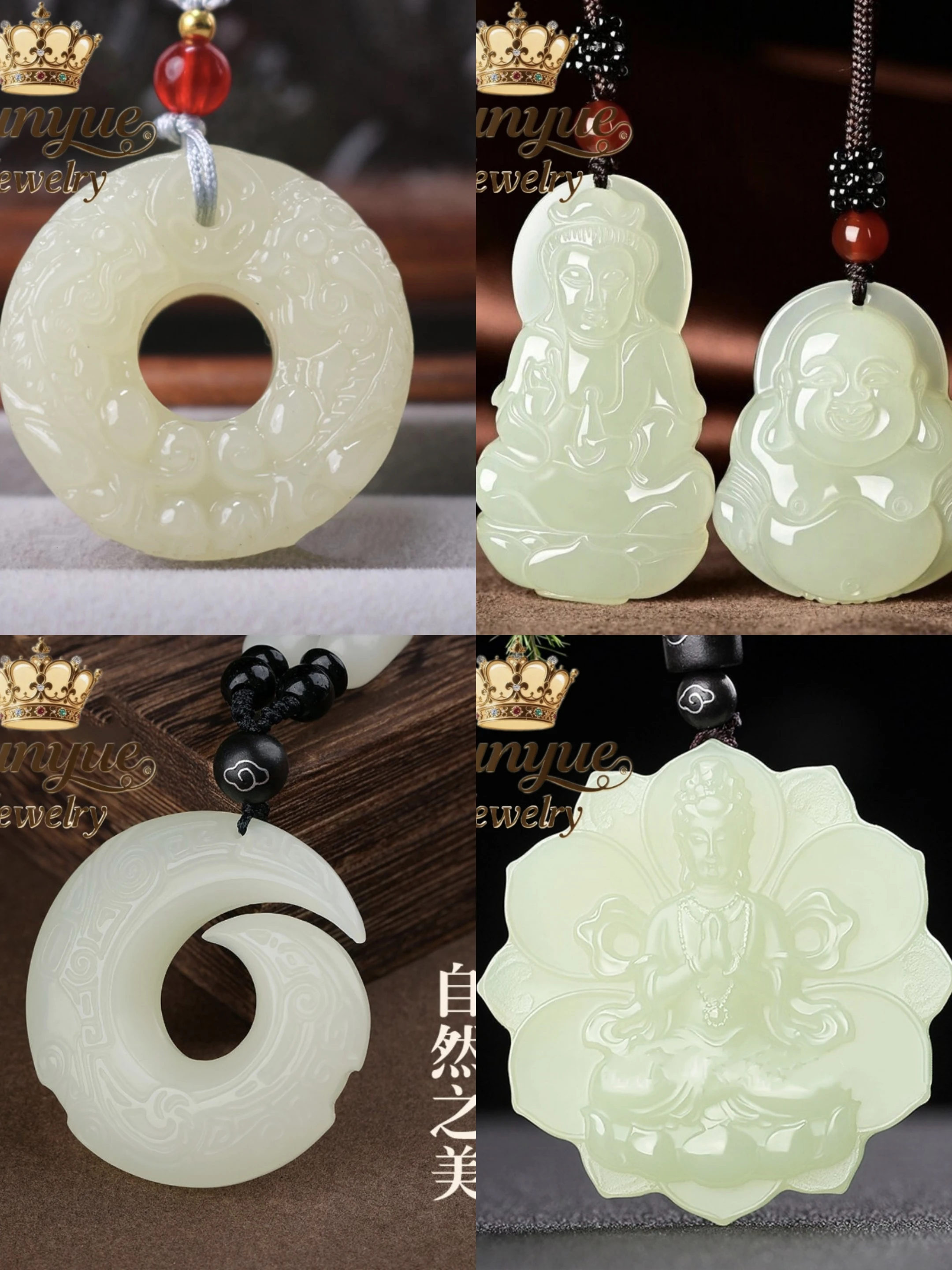 Authentic Natural Afghanistan Jade Pendant Classic Hand Carved Craft Fashion Stone Gift For Male Female Daily Commute Decor Gift