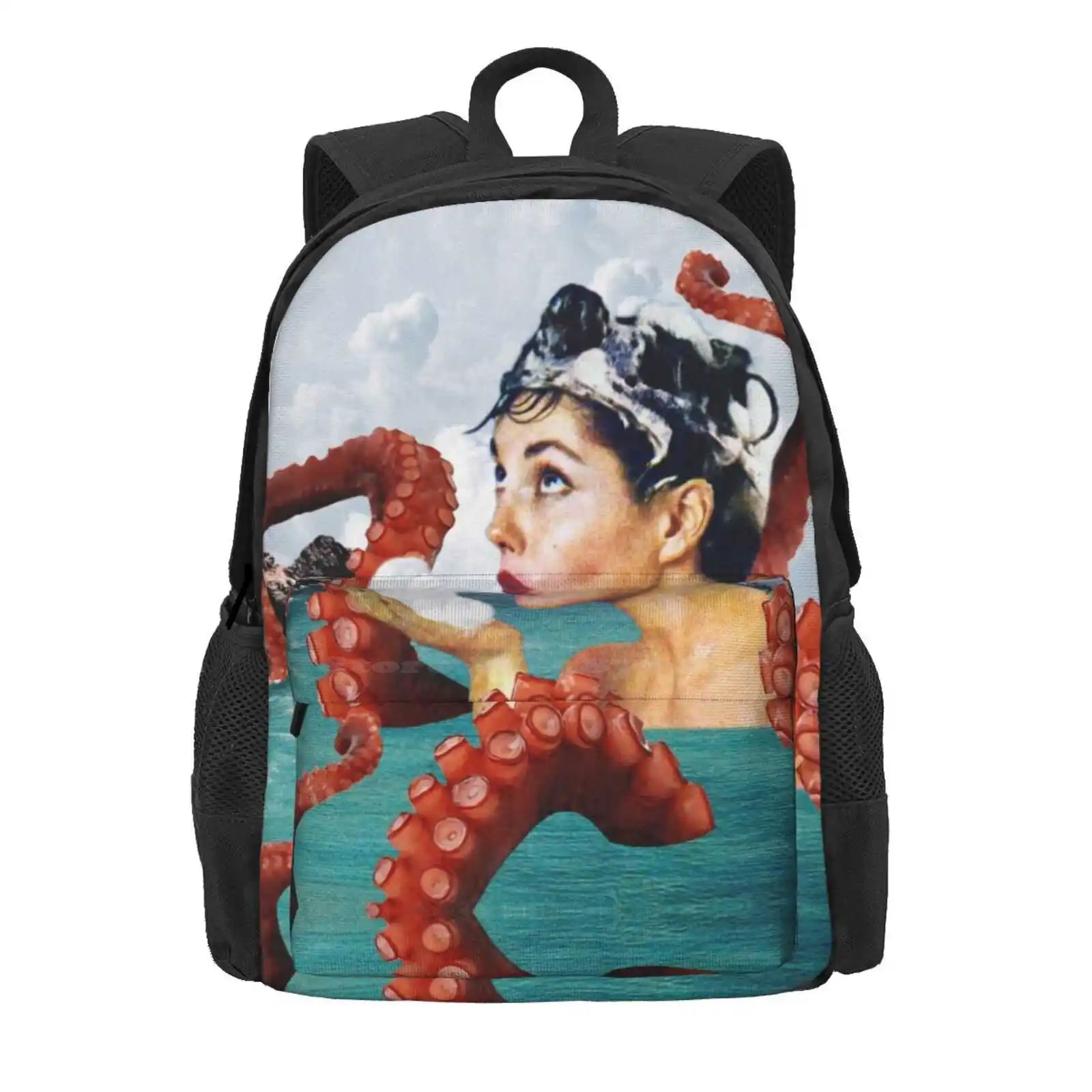 Ursula The Sea Creature // Making Clouds Hot Sale Schoolbag Backpack Fashion Bags Octopus Little Mermaid Ursula Modern