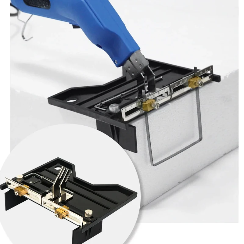 In Acciaio Inox Groove Elettrico Taglierina Schiuma Coltello Caldo Portatile Filo di Calore Scanalatura di Taglio Strumento di Accessori Regolabile Nuovo