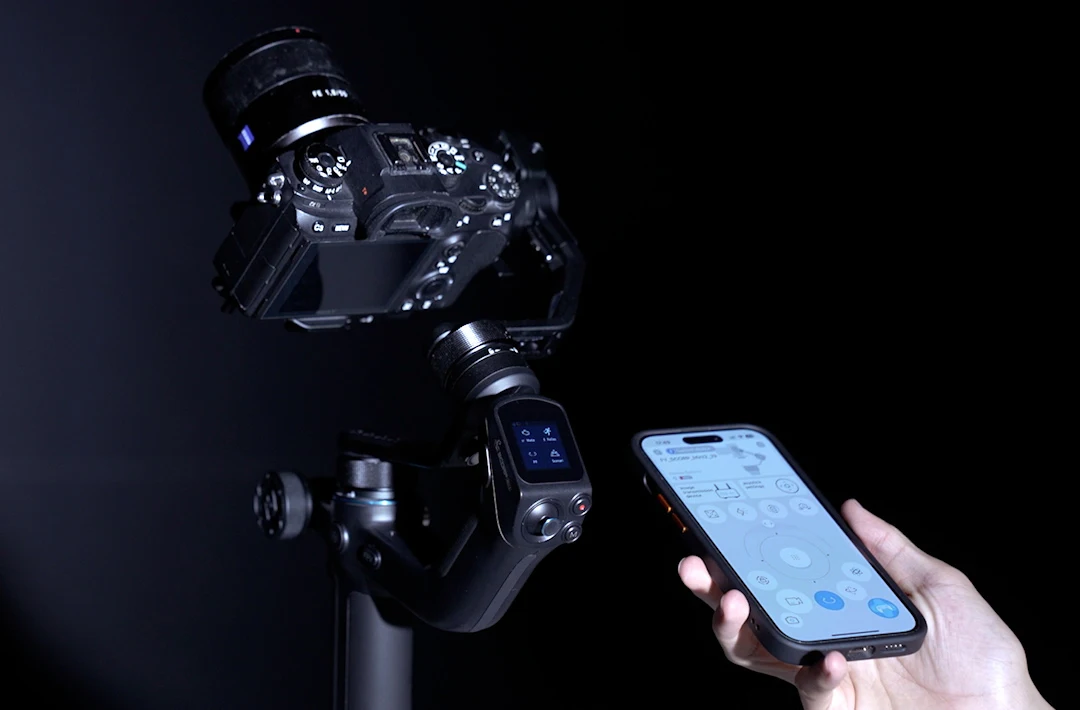 FeiyuTech SCORP Mini 2, für spiegellose Kamera, Action-Kamera, Smartphone, 3-Achsen-Stabilisator für Sony/GoPro/iPhone, AI-Tracking – Detail 17